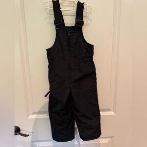 Slalom Black Snow Pants